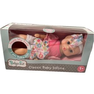 Goldberger Baby’s First Classic Baby 11” Softina Olivia Doll New In Box